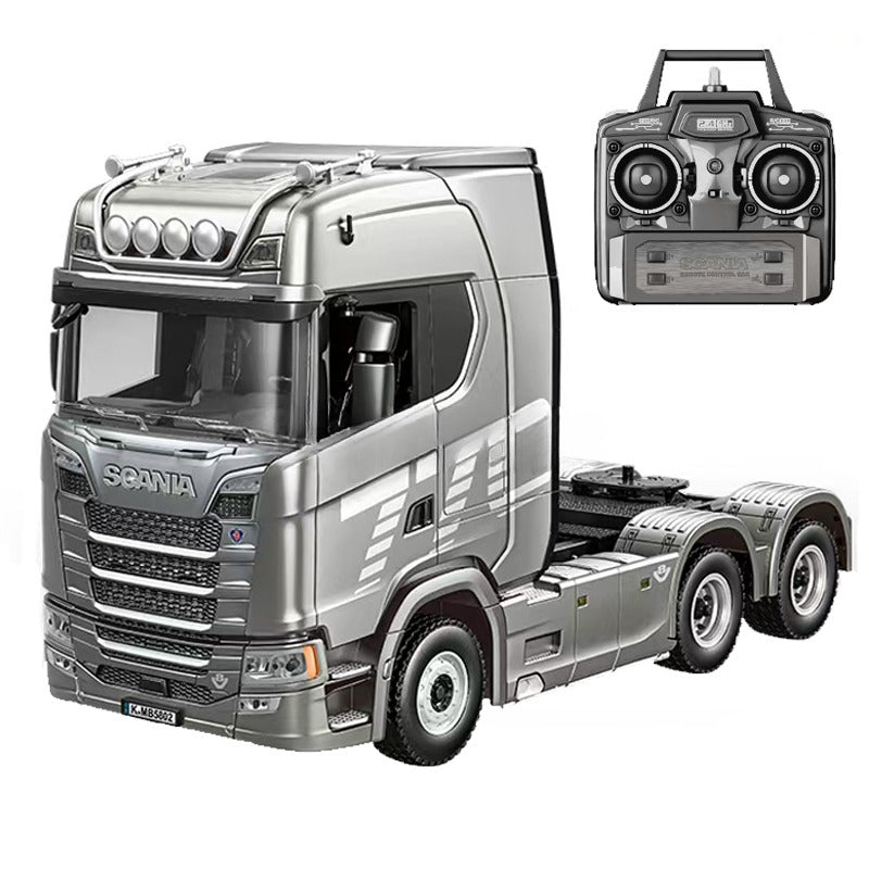 Huina 1501 Scania 770S 1:18 RC Semi Tractor Truck - 2.4GHz 19CH Officially Licensed Full Function with LED Lights & Sound RTR