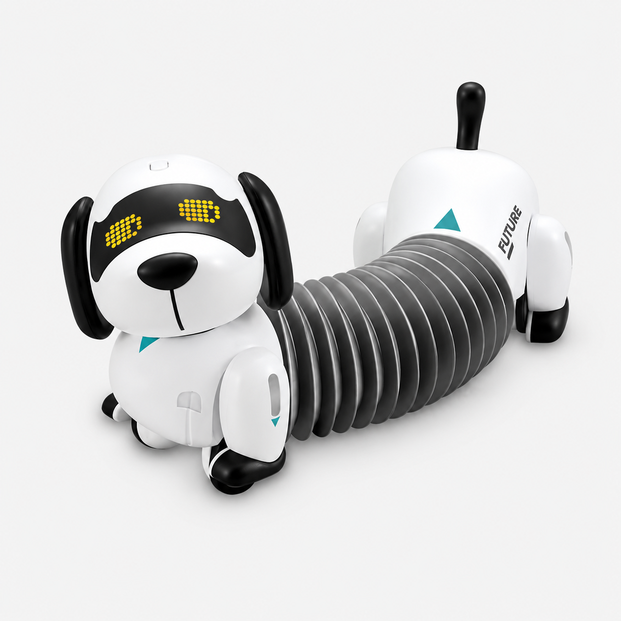Smart Dachshund Robot Dog Toy Remote Control Interactive Electronic Pet with Touch Sensor Follow Function Music Dance Walking for Kids - K22