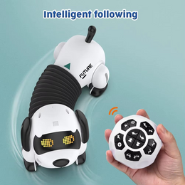 Smart Dachshund Robot Dog Toy Remote Control Interactive Electronic Pet with Touch Sensor Follow Function Music Dance Walking for Kids - K22 secondary