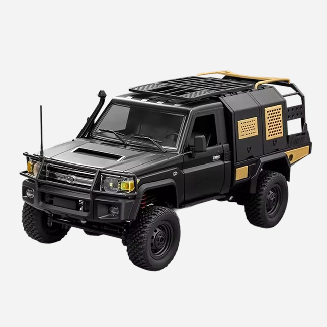 MNRC MN82S - 1:12 Toyota Land Cruiser LC79 RC Rock Crawler | 4WD 2.4GHz Full Proportional Off-Road Pickup Truck with LED Lights
