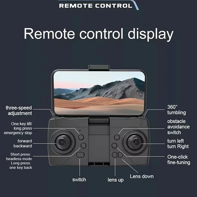 S17 Pro Foldable RC Drone with HD Camera | Aerial Photography Quadcopter with Altitude Hold, One-Key Takeoff | Remote Control Drone for Kids & Beginners
