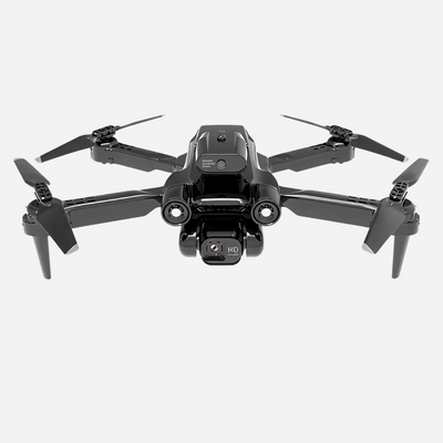 F22 Foldable RC Drone with Dual Camera | 2.4 GHz Remote | Headless Mode | Altitude Hold | LED Lights