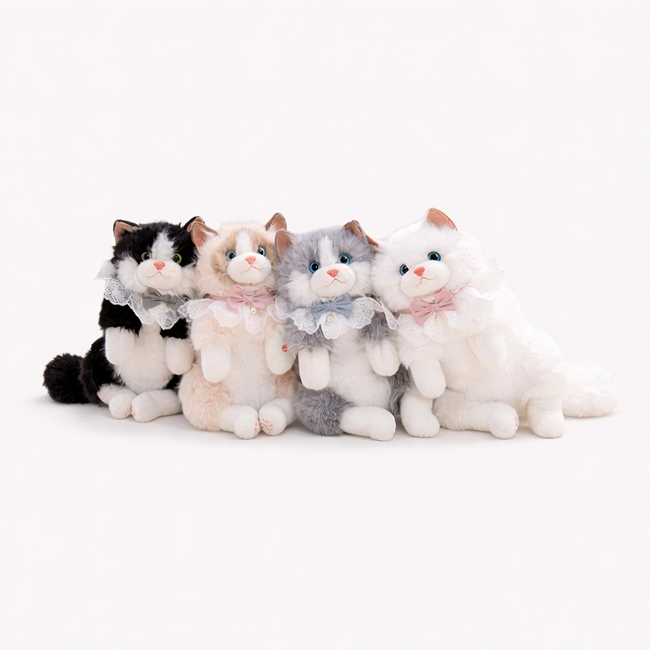 Realistic Ragdoll Cat Plush Backpack | Cute Soft Toy Cat Shoulder Bag with Adjustable Straps | Animal Backpack for Girls, Kids & Cat Lovers