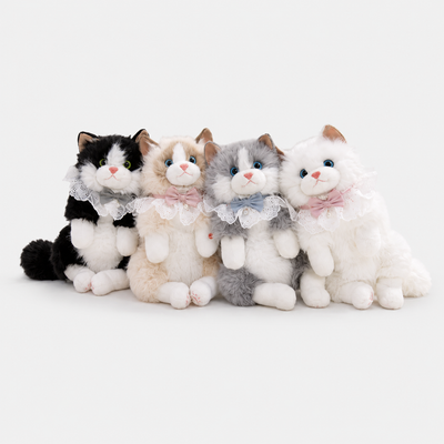 Realistic Ragdoll Cat Plush Backpack | Cute Soft Toy Cat Shoulder Bag with Adjustable Straps | Animal Backpack for Girls, Kids & Cat Lovers