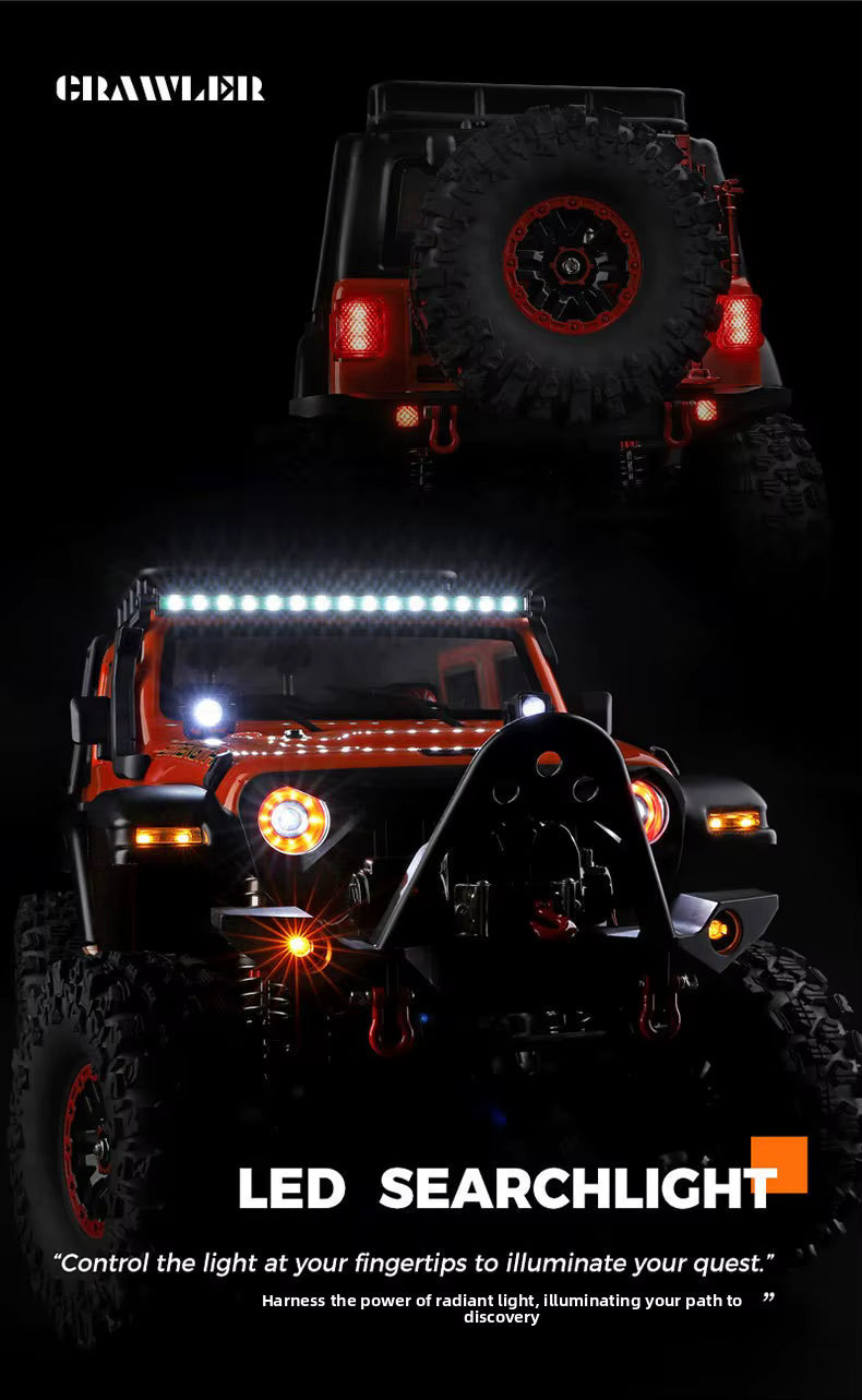 WLtoys 104010 1/10 RC Car 2.4GHz Remote Control High-Speed Drift 4x4 Climbing Truck Ready-to-Go description image 1