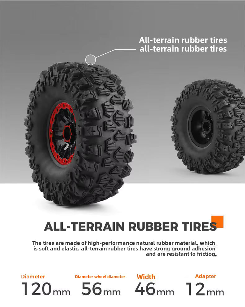 WLtoys 104010 1/10 RC Car 2.4GHz Remote Control High-Speed Drift 4x4 Climbing Truck Ready-to-Go description image 13