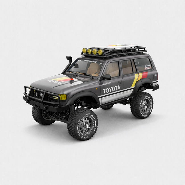 JXC LC80 - 1:12 Toyota Land Cruiser RC Car | 4WD 2.4GHz Remote Control Off-Road Rock Crawler Truck with LED Lights, Realistic Body & Full Function Control