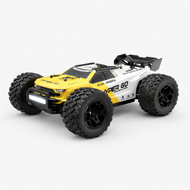 MJX Hyper Go 14207 1:14 RC Car 53km/h Brushless 4WD Off-Road Racing Truck 2.4GHz Remote Control with Dual Body Shells & High Torque Motor