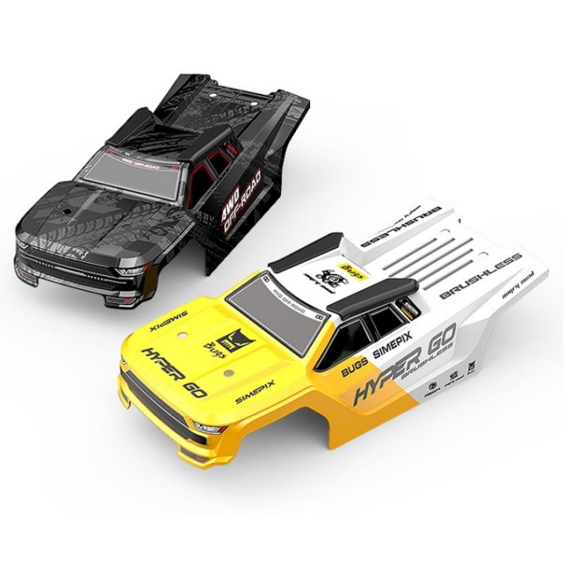 MJX Hyper Go 14207 - 1:14 Brushless RC Off-Road Truck | 4WD 53km/h High-Speed Racer with Dual Body Shells & Oil-Filled Shocks