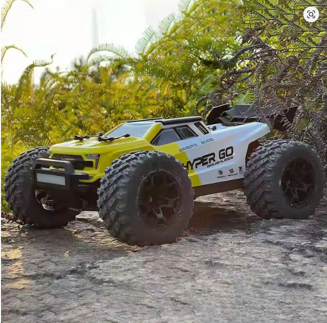 MJX Hyper Go 14207 - 1:14 Brushless RC Off-Road Truck | 4WD 53km/h High-Speed Racer with Dual Body Shells & Oil-Filled Shocks