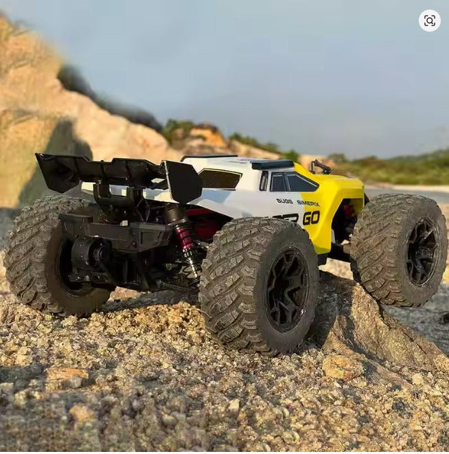 MJX Hyper Go 14207 - 1:14 Brushless RC Off-Road Truck | 4WD 53km/h High-Speed Racer with Dual Body Shells & Oil-Filled Shocks