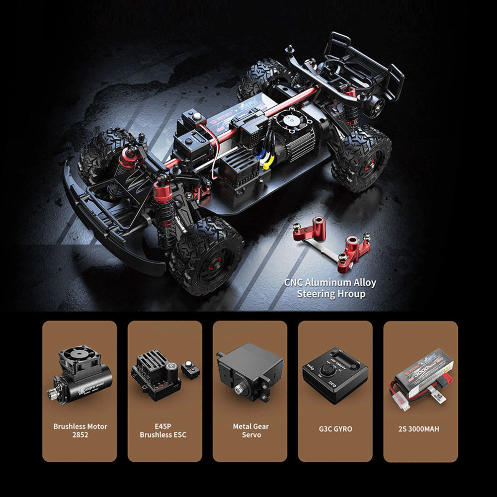 MJX 14211 - 1:14 Scale Brushless Four-wheel Drive High-speed Off