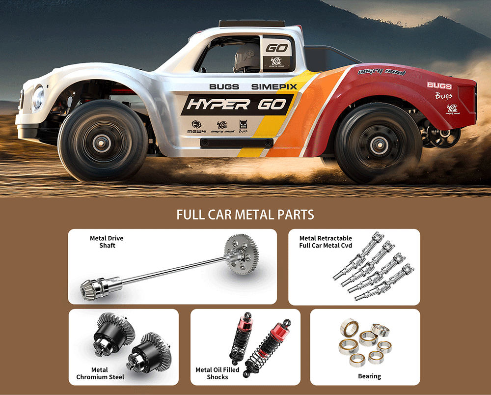 MJX 14211 - 1:14 Scale Brushless Four-wheel Drive High-speed Off