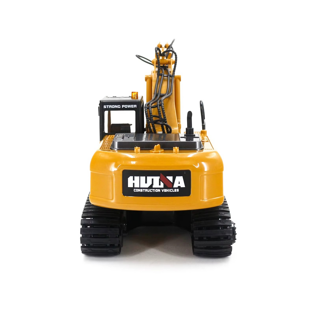 HUINA 1535 - 1:14 Scale 15ch RC Die-cast RC Excavator Construction Truck Toys Radio Control Toy Alloy Engineering Excavator