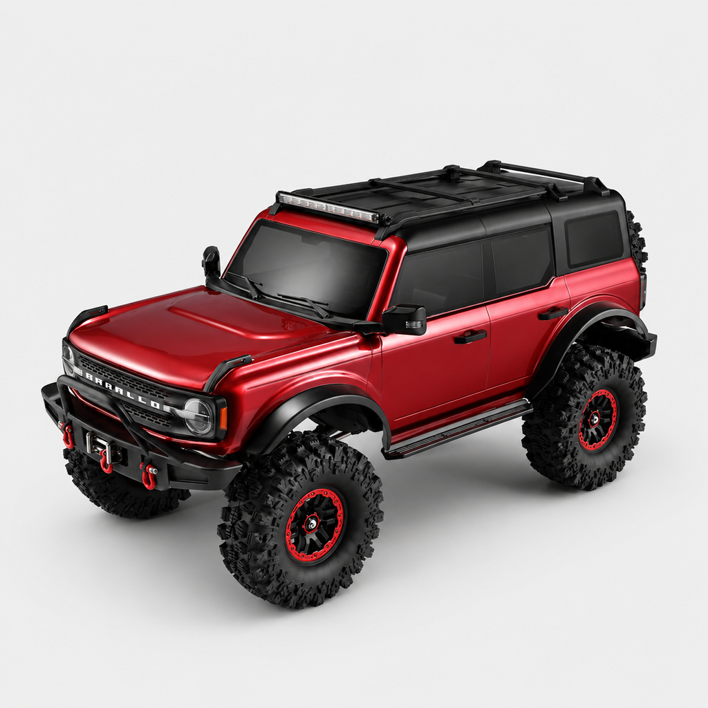 WLTOYS 104020 - 1:10 RC Rock Crawler | 4WD 2.4GHz Full Proportional Off-Road Climbing Truck with LED Lights & Scale Body