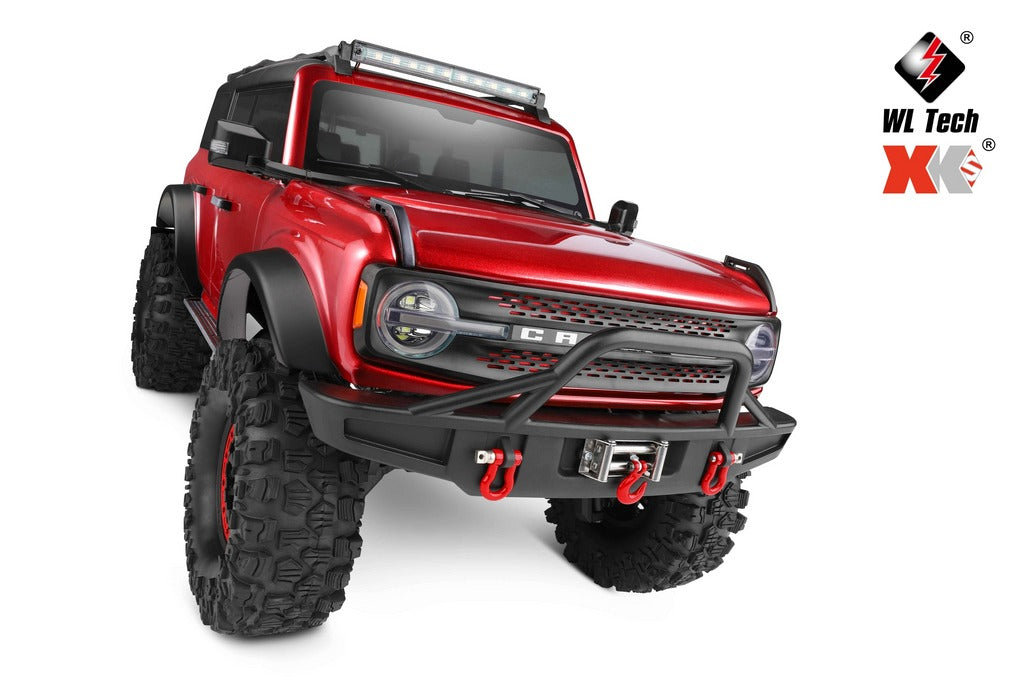 WLTOYS 104020 - 1:10 RC Rock Crawler | 4WD 2.4GHz Full Proportional Off-Road Climbing Truck with LED Lights & Scale Body
