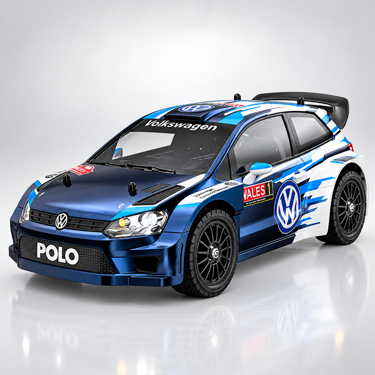 MJX Hyper Go 14304 - Volkswagen Polo R WRC RC Car 1:14 High Speed RC Car Independent Esc Simulation Toy Car with Brushless Motor