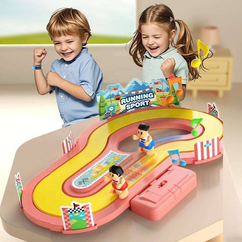 Interactive Induction Running Racing Toys Wireless Motion Sensor Battle Game Toy Racking Family Board Game for Kids Toys - G001