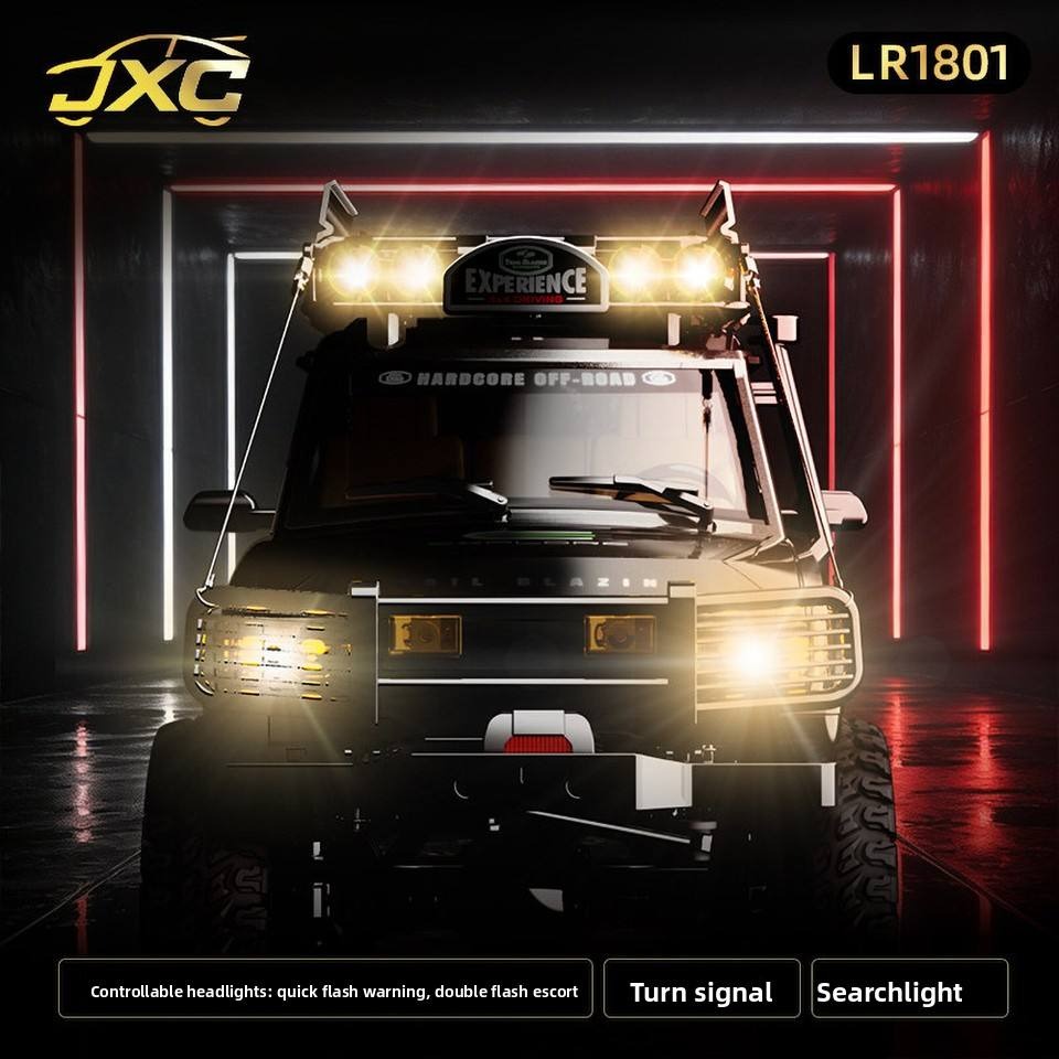 JXC LR1801 - 1:18 RC Rock Crawler | 4WD Dual Speed Off-Road Climbing Truck with 2.4GHz Remote, High Torque & RTR Battery