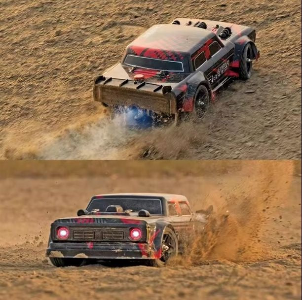 Hospeed 16351 - 1:16 4WD RC Drift Car – 2.4GHz High-Speed Racing Car with Dual Drift & Off-Road Tires, LED Lights & Precision Control