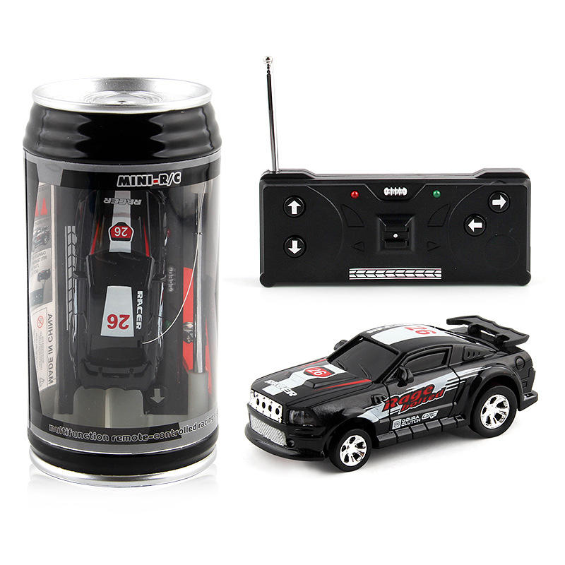 1:58 Mini RC Racing Car in Can | 2.4GHz Pocket Remote Control Car with Portable Soda Can Storage & High-Speed Fun