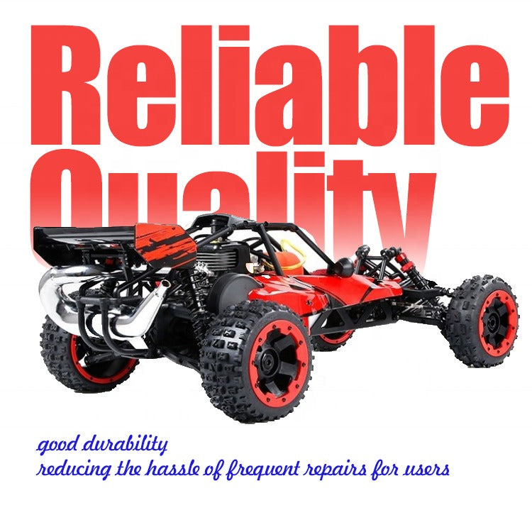 ROFUN Baha 5B - 1:5 Scale 29CC 2-Stroke Gasoline (Petrol) Powered RC Buggy Car with 2.4GHz Radio System, 2WD Off-Road Racing Remote Control Vehicle