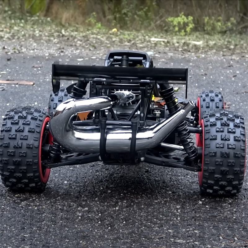 ROFUN BAHA 5B - 1:5 Scale 29CC 2-Stroke Petrol Gasoline RC Buggy, 2WD Rear-Wheel Drive Off-Road Racing Car with 2.4GHz Radio Control System