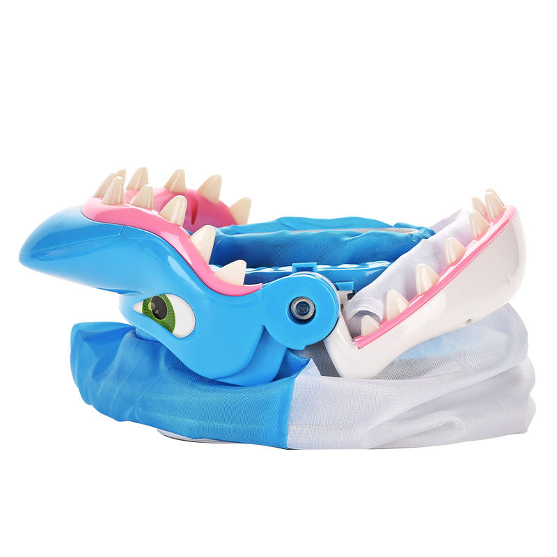 Shark Bite Finger Game Funny Shark Dentist Prank Toy Family Interactive Desktop Board Plastic for Kids Adults