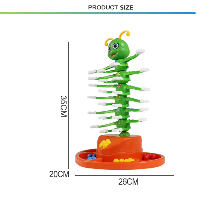 Fun Electric Plastic Educational Laughter-Inducing Wobble Bug Party Tabletop Game description image 1
