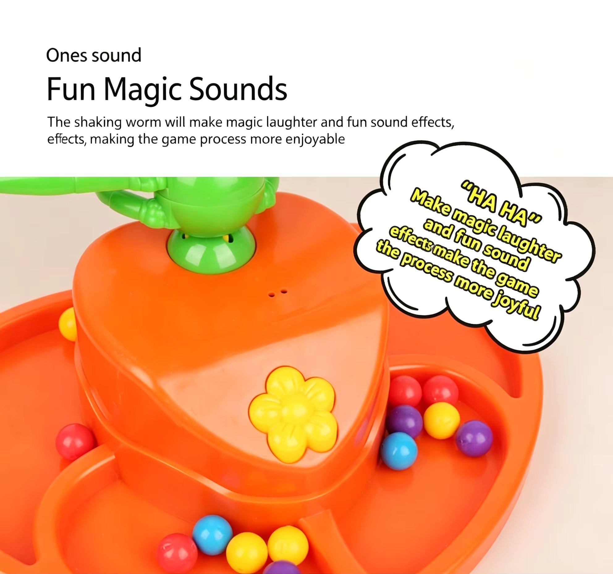 Fun Electric Plastic Educational Laughter-Inducing Wobble Bug Party Tabletop Game description image 3