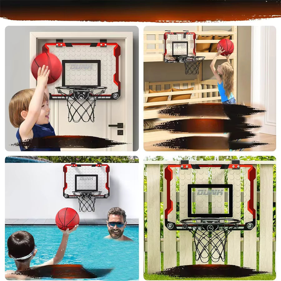 Ring Basketball Hoop Wall-mounted Indoor and Outdoor Training Home Kids Basketball Toy description image 3