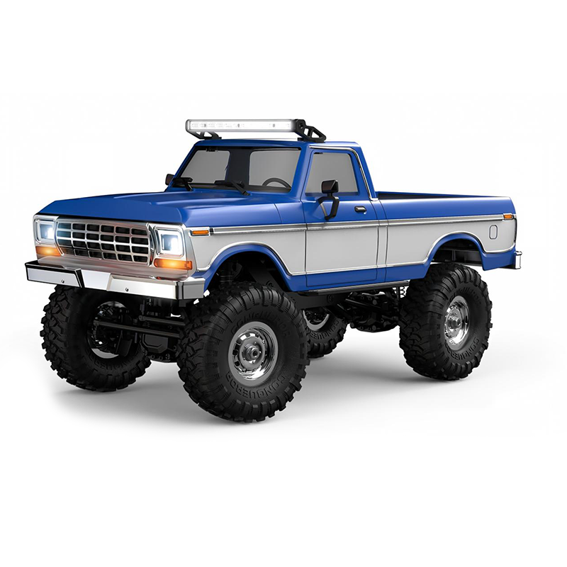 HB R1611 - 1:16 Scale 4WD RC Off-Road Crawler Truck, 2.4GHz Full Proportional Remote Control, IPX4 Water Resistant, LED Lights, RTR All-Terrain Climbing Vehicle