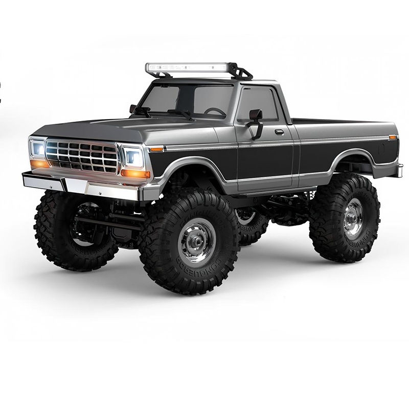 HB R1611 - 1:16 Scale 4WD RC Off-Road Crawler Truck, 2.4GHz Full Proportional Remote Control, IPX4 Water Resistant, LED Lights, RTR All-Terrain Climbing Vehicle