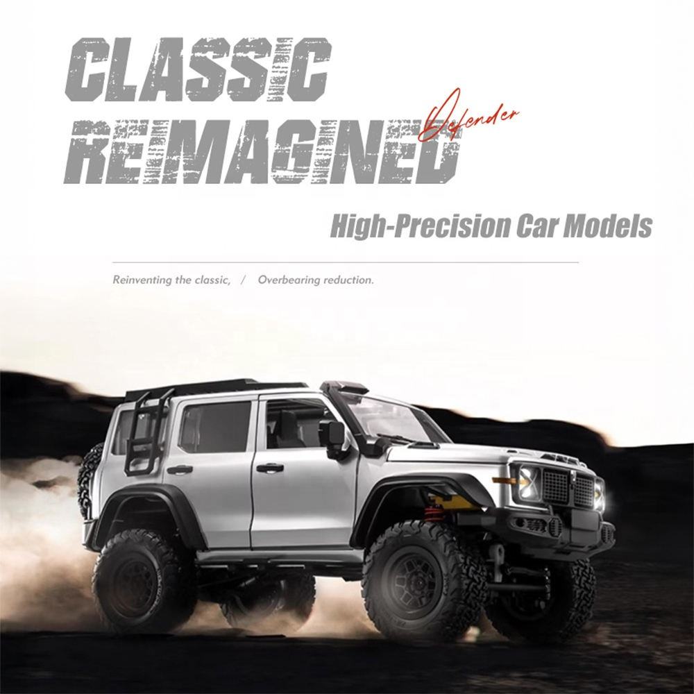 MN-300 1/12 RC Climbing Vehicle 2.4G 4WD Cross-country Buggy Model SUV Racing Off-Road Car with Lights
