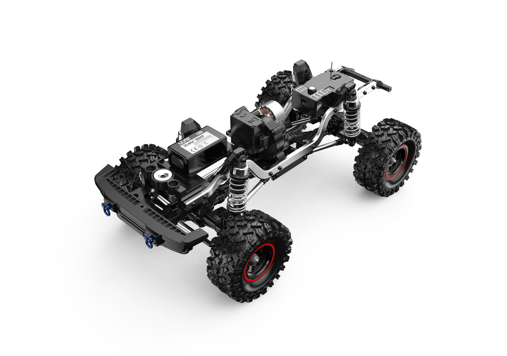 MJX Hyper Go H18P - Ford Bronco R Baja1000 1:18 4WD Brushless RC Crawler, 1606 4200KV Motor, 15A ESC, 3-Mode FWD/4WD/DIG, ABS Body, 2.4GHz 4-Channel Radio, 7.4V Battery, USB Charger & Accessories
