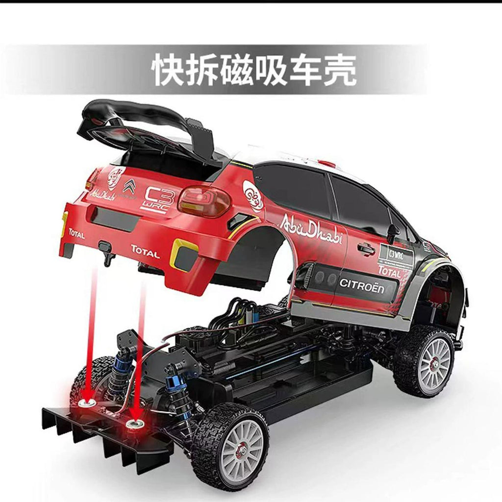 JX Hyper Go 10303 Citroen C3 WRC 1/10 High Speed Sport Car 2.4G Brushless Racing Car RTR with Light