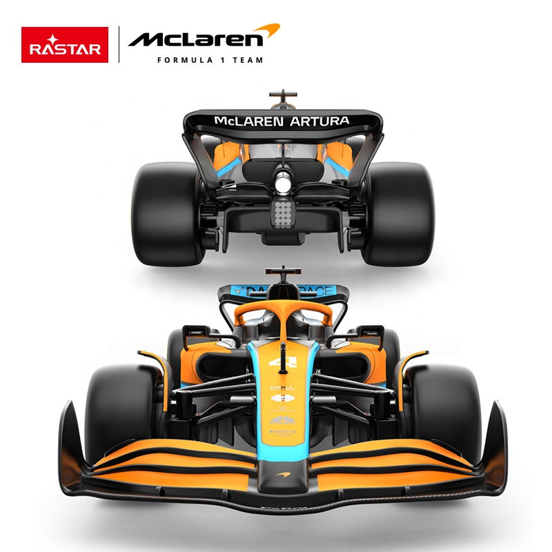 RASTAR McLaren F1 MCL36 - 1:18 Scale RC Racing Car, 2022 Emilia Romagna Grand Prix Licensed Formula 1 Model, 2.4GHz Remote Control Vehicle with Full-Function Driving and Independent Suspension