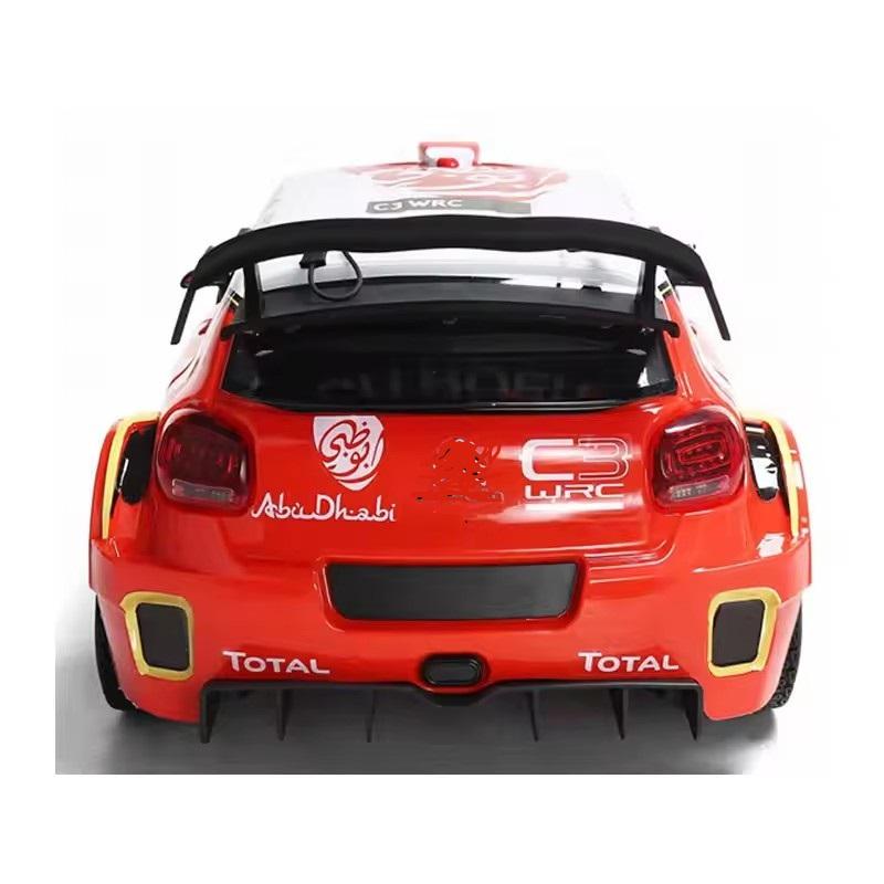 MJX Hyper Go 7303DC - 1:7 Citroën C3 WRC 4WD Brushless RC Rally Car, 3974 2500KV Sensored Motor, 120A ESC, 35KG Metal Servo, G3C Gyro, Triple Metal Differentials, 4S Battery & Charger