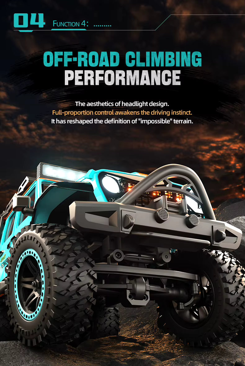 ZLL Beast SG206PRO 1/20 4WD Brush High Speed Car 2.4G Racing Climbing description image 6