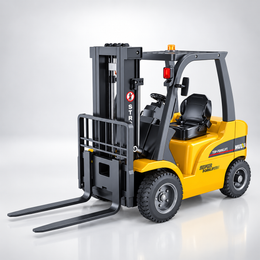 HUINA 1577 PRO 1/14 Scale 14CH RC Forklift Toy Radio Control Construction Truck With 2.4GHz Remote Control Lights and Sound