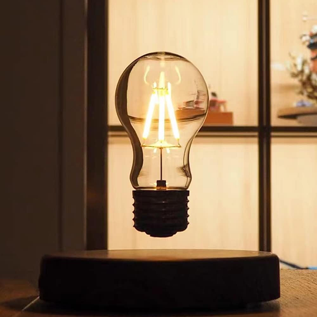 Magnetic Levitating Floating Wireless Light Bulb