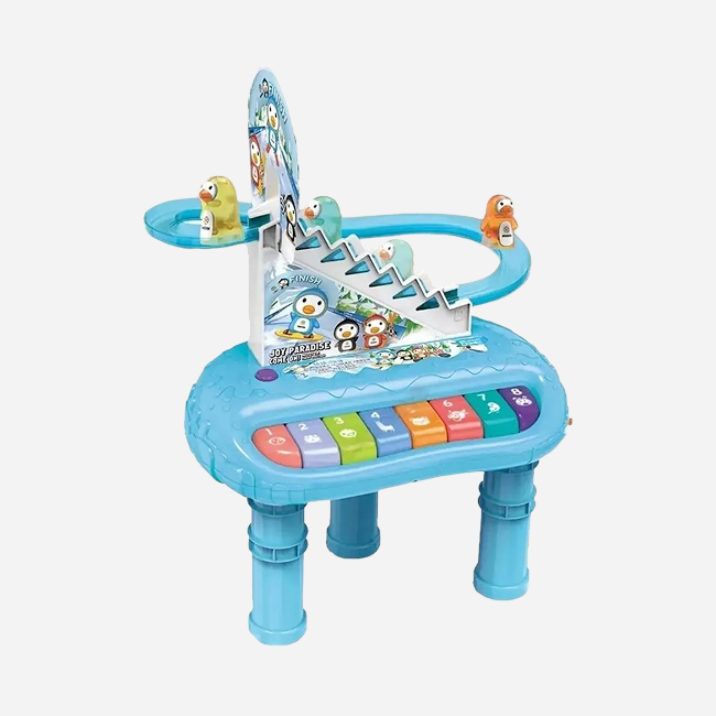 Penguin Track Playset with Piano and Lights