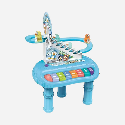 Penguin Track Playset with Piano and Lights