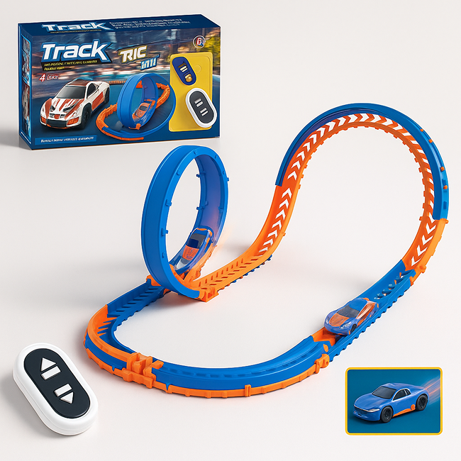 Remote Controlled High Speed Car Track Set