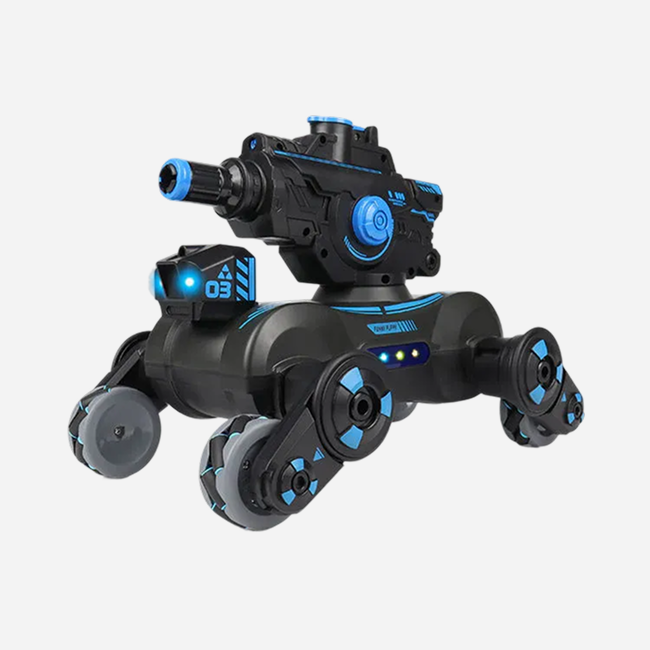 Water Bomb Drifting Music Light Spray Gesture Sensing Double Controller 4WD Robot