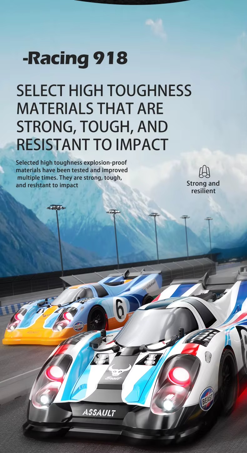 Beast SG918MAX 1:16 4WD RC Car 70KM/H Brushless Motor 2.4G Remote Control Cars High-Speed Off-road Climbing Vehicle With LED Light description image 11