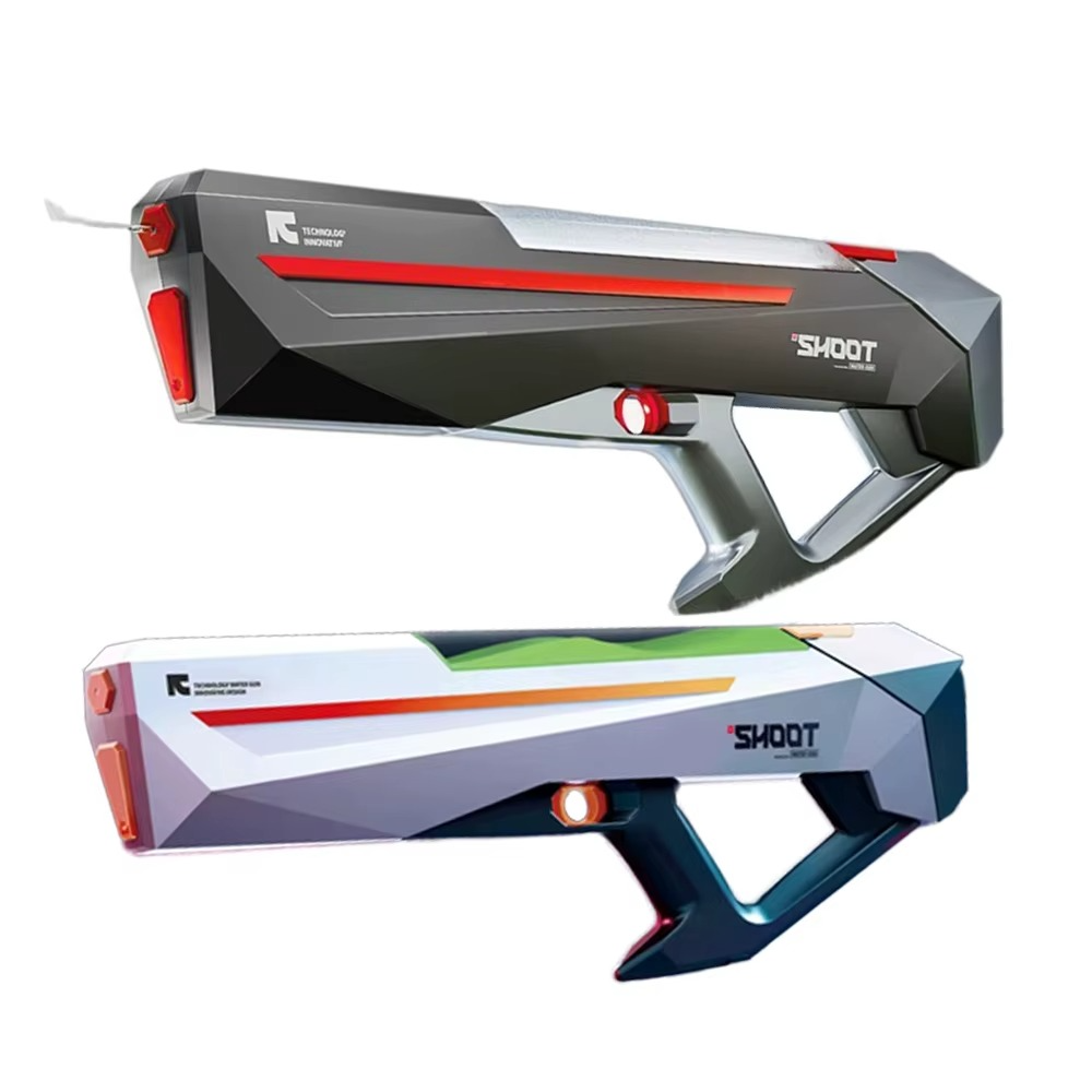 Summer Fun Kids Water Blaster Toy, Outdoor Beach & Pool Squirt Gun, Durable Plastic Water Shooting Game Toy for Active Outdoor Play - LMI-WG-SQ06B