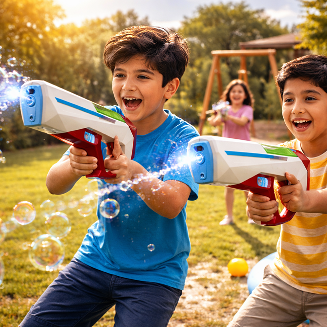 Rechargeable Electric Water Blaster Gun | Automatic Long-Range Water Shooter for Pool, Beach & Outdoor Play - LMI-WG-SQ08A