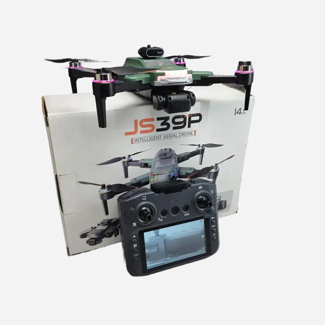 JS39P - 2.4GHz HD Camera Drone with Stable Hover, One-Key Takeoff & Rechargeable Battery - Intelligent RC Quadcopter